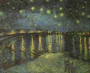 Vincent van Gogh: Starry Night on the Rhone (1888)